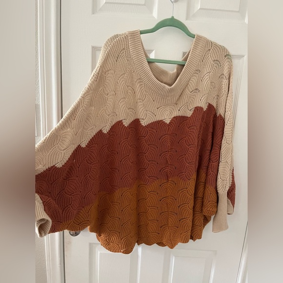 Perfectly Priscilla fall of the shoulder sweater - Picture 2 of 4